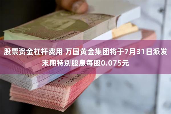 股票资金杠杆费用 万国黄金集团将于7月31日派发末期特別股息每股0.075元