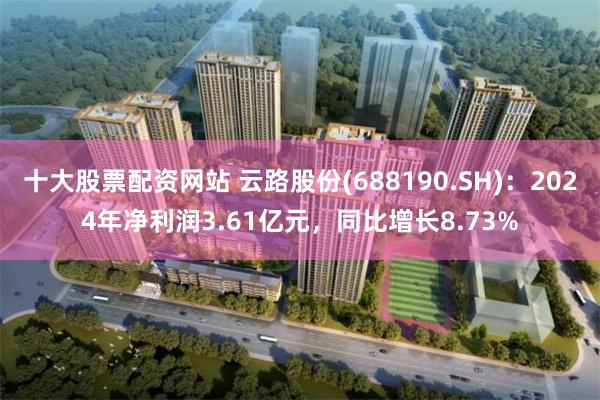 十大股票配资网站 云路股份(688190.SH)：2024年净利润3.61亿元，同比增长8.73%