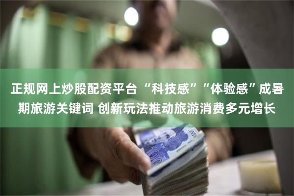 正规网上炒股配资平台 “科技感”“体验感”成暑期旅游关键词 创新玩法推动旅游消费多元增长